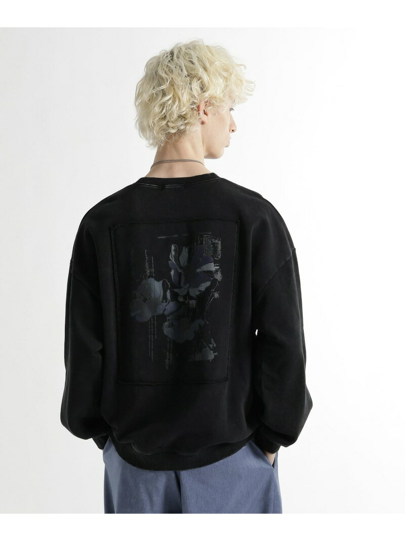 American Casual - 【SALE／55%OFF】ピグメントバックプリントスウェット HARE ハレ トップス スウェット・トレーナー ブルー ブラック グレー レッド【RBA_E】【送料無料】[Rakuten Fashion]
