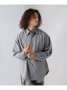 ハレ 洋服 メンズ 【SALE／22%OFF】【WEB限定アイテム】TRオーバーシャツ HARE ハレ トップス シャツ・ブラウス グレー ホワイト ブラック レッド ブラウン ブルー パープル【RBA_E】【送料無料】[Rakuten Fashion]