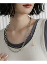 【SALE/33%OFF】MIXチェーンラリエットネックレス HARE ハレ アクセサリー・腕時計 ネックレス シルバー【RBA_E】[Rakuten Fash...