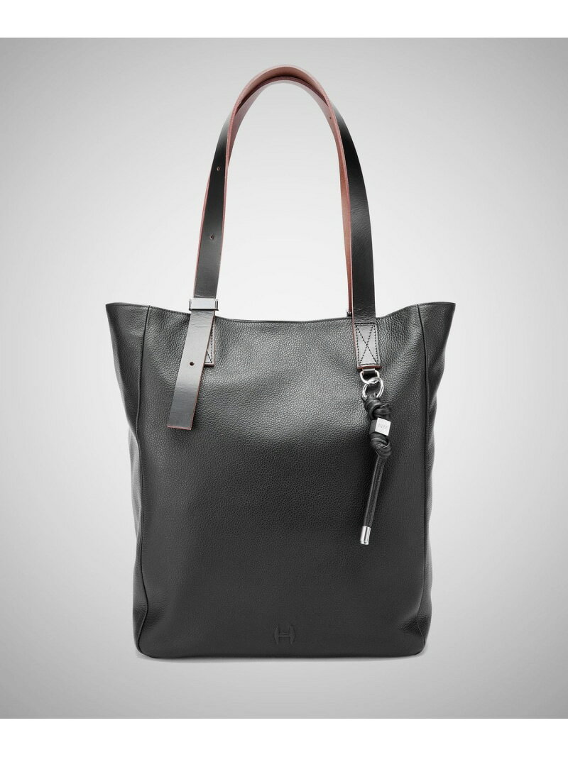 レザーベルトトート HARE ハレ バッグ トートバッグ ブラック【先行予約】*【送料無料】[Rakuten Fashion]
