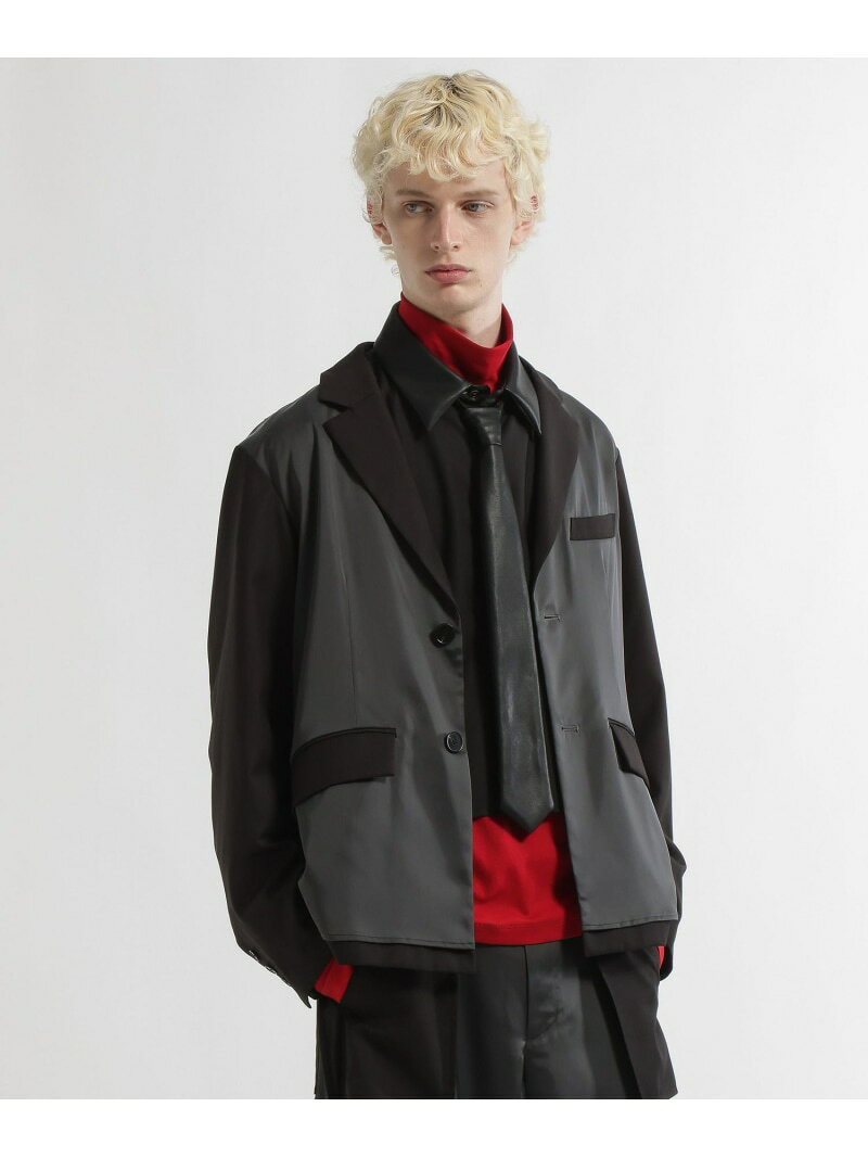 EXPOSEジャケット HARE ハレ ジャケット・アウター テーラードジャケット・ブレザー ブラック グレー【送料無料】[Rakuten Fashion]