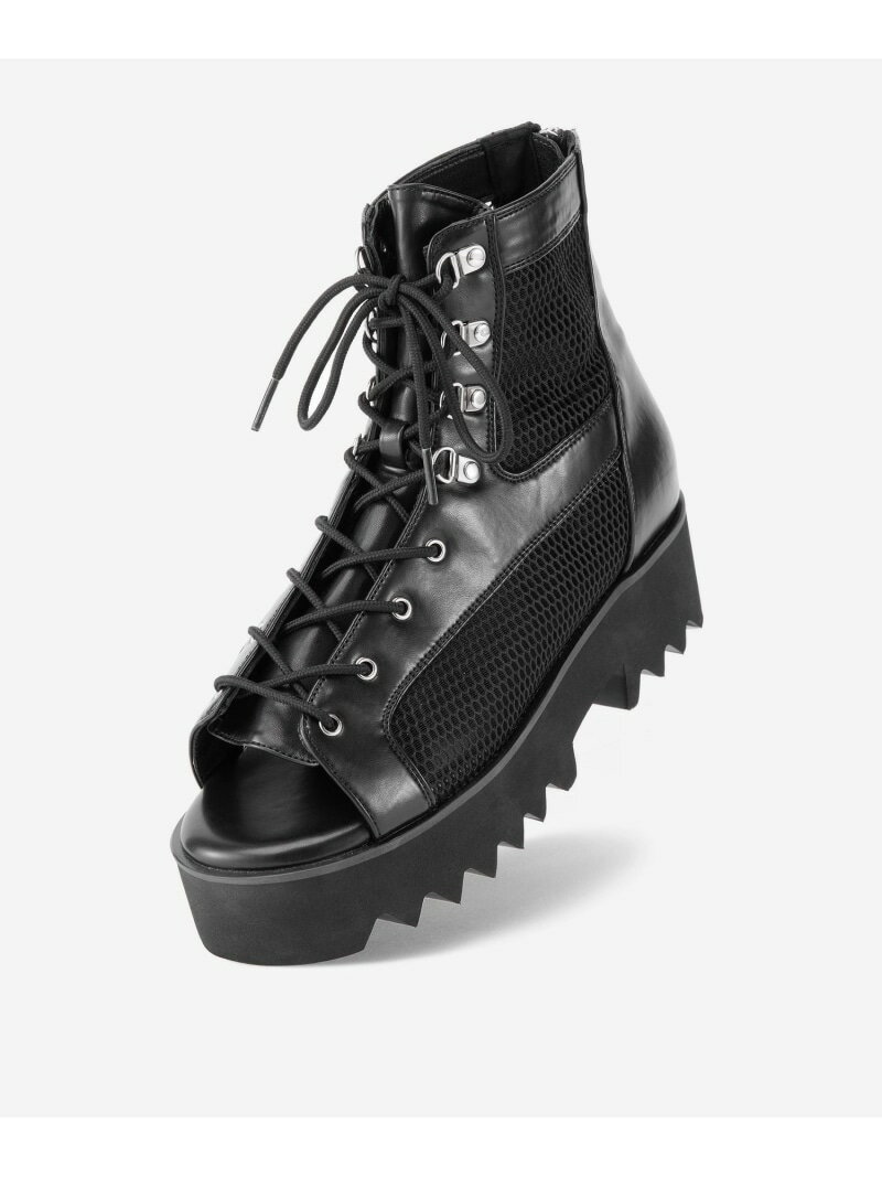 シャークソールメッシュブーサン HARE ハレ シューズ・靴 サンダル ブラック【送料無料】[Rakuten Fashion]