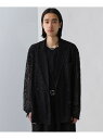 【SET UP対応】フラワーレースジャケット HARE ハレ トップス その他のトップス ブルー レッド ブラック グレー【送料無料】[Rakuten Fash...