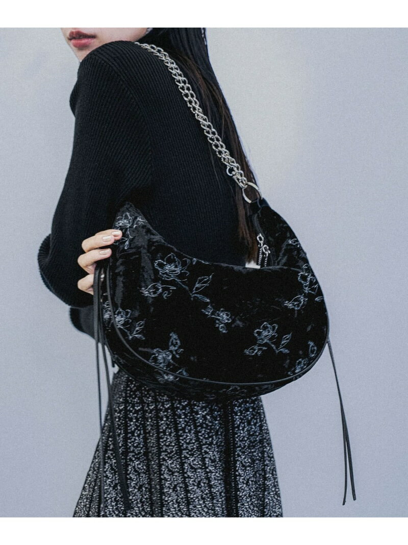 ガラベロアチェーンバッグ HARE ハレ バッグ ハンドバッグ ブラック【先行予約】*【送料無料】[Rakuten Fashion]