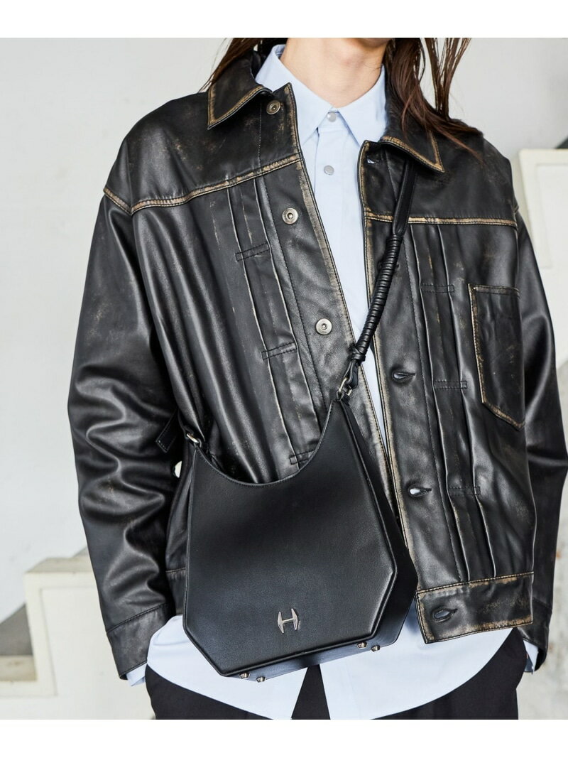 HパーツコンパクトショルダーBAG HARE ハレ バッグ ショルダーバッグ ブラック【送料無料】[Rakuten Fashion]