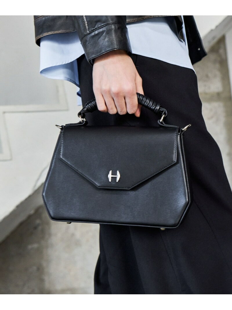【SALE／44%OFF】HパーツハンドルショルダーBAG HARE ハレ バッグ ショルダーバッグ ブラック【RBA_E】【送料無料】[Rakuten Fashion]