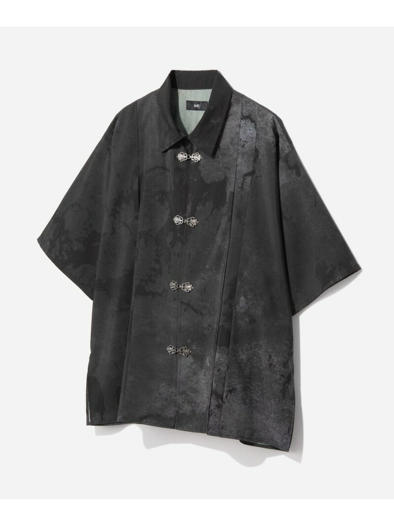 Rakuten - 【SET UP対応】YOSEタックメタルボタンシャツ HARE ハレ トップス シャツ・ブラウス ベージュ ホワイト ブラック グレー【送料無料】[Rakuten Fashion]