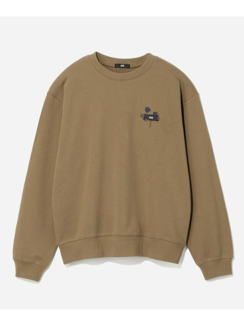 HAREタグロゴシシュウスウェット HARE ハレ トップス スウェット・トレーナー ブラック パープル ホワイト ブラウン【送料無料】[Rakuten Fashion]のサムネイル