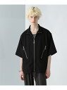 【SALE/25%OFF】スタンドZIPシャツブルゾン HARE ハレ トップス その他のトップス グレー ブルー ブラック グリーン パープル【RBA_E】【...