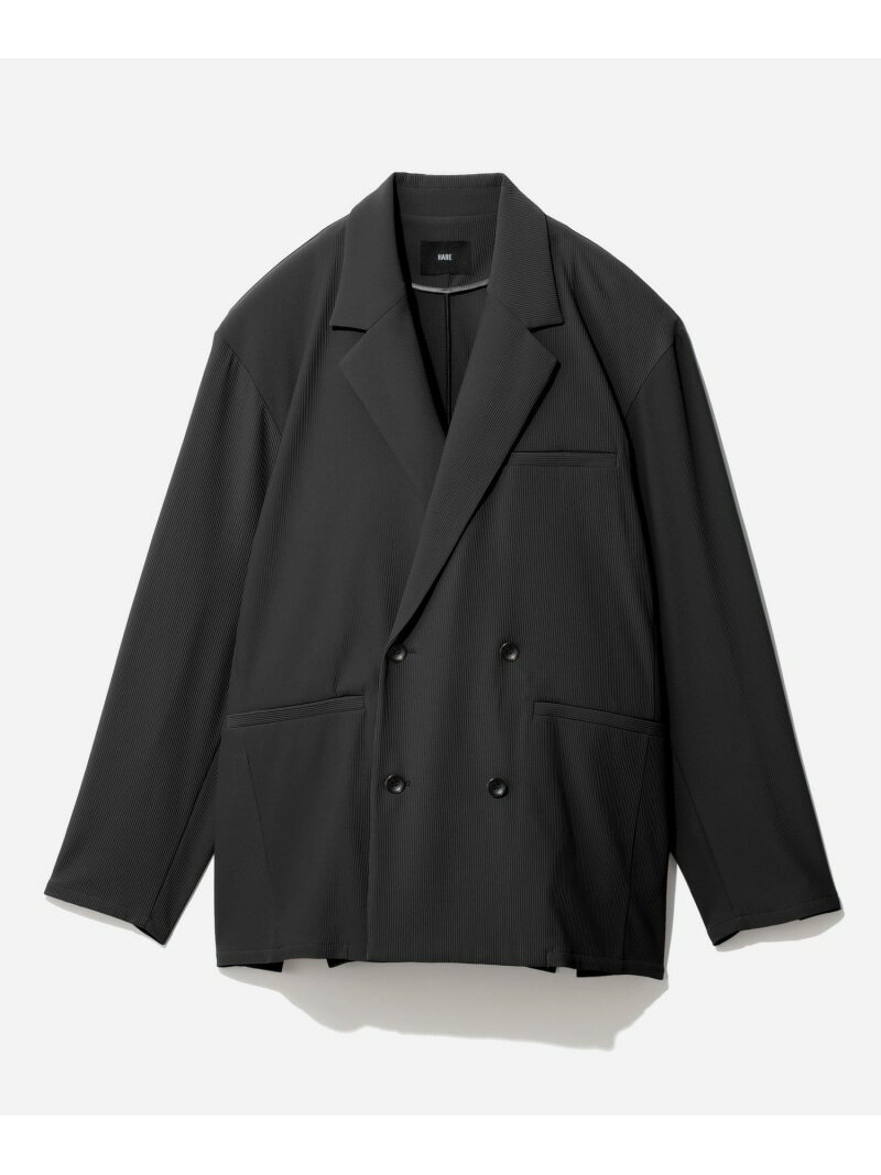 【SALE／43%OFF】【SET UP対応】カットプリーツジャケット HARE ハレ ジャケット・アウター テーラードジャケット・ブレザー パープル ブラック【RBA_E】【送料無料】[Rakuten Fashion]