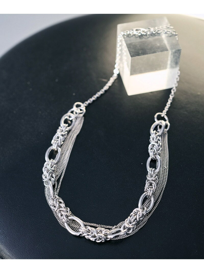 【SALE／10%OFF】ボリュームチェーンネックレス HARE ハレ アクセサリー・腕時計 ネックレス シルバー【RBA_E】[Rakuten Fashion]