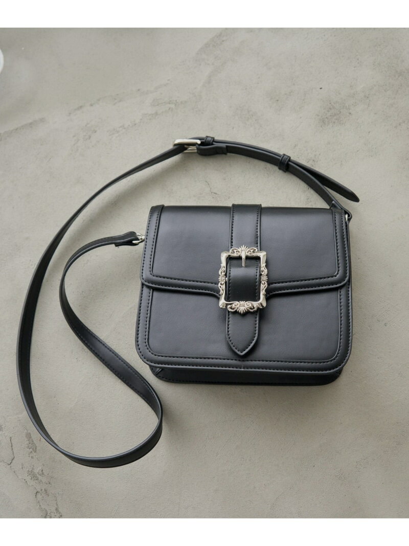 ヴィンテージフラップショルダーバッグ HARE ハレ バッグ ショルダーバッグ ブラック ブルー レッド【先行予約】*【送料無料】[Rakuten Fashion]