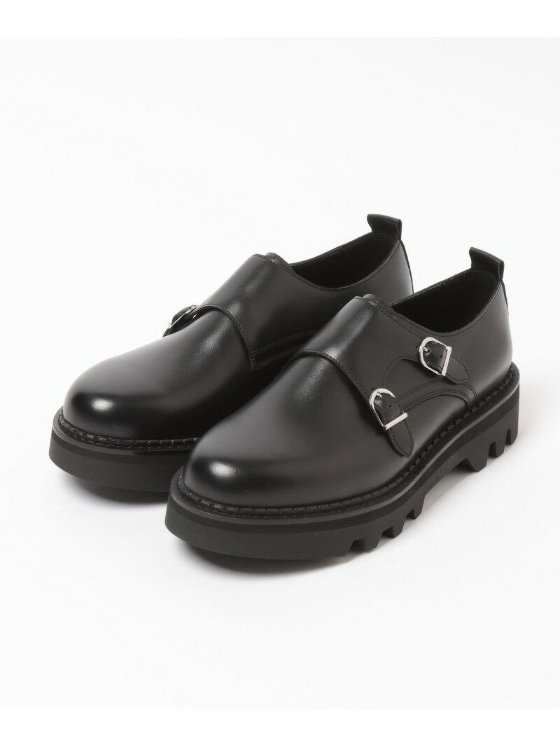 Rakuten - 【SALE／29%OFF】ダブルモンクシューズ HARE ハレ シューズ・靴 レースアップ・ドレスシューズ ブラック【RBA_E】【送料無料】[Rakuten Fashion]
