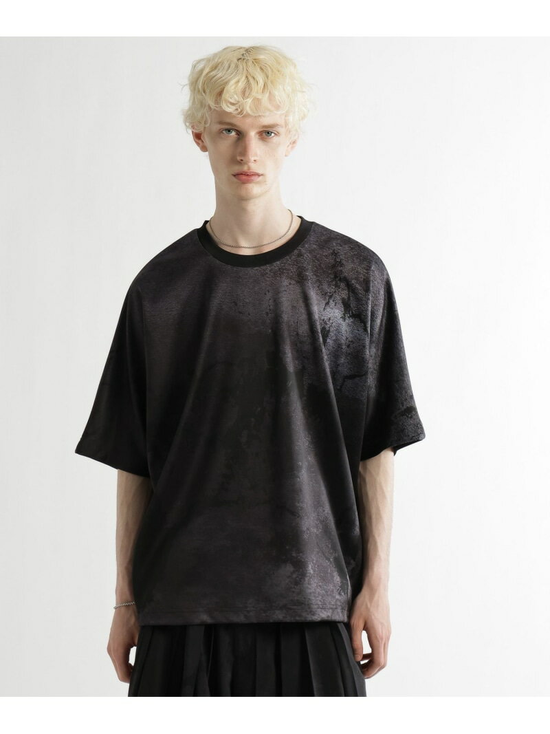 乐天商城 - SUMI FADEカット HARE ハレ トップス カットソー・Tシャツ ブラック ブラウン【送料無料】[Rakuten Fashion]