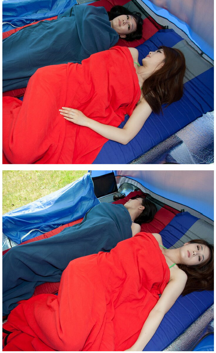 ふかふか　フリース素材　インナーシュラフ　キャンピング　車中泊　ひざ掛け　シーツ　3色有　全国一律定形外送料無料通販格安セール情報　楽天　通販