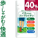 \ポイント40倍 15日迄/コンドロイチン サプリ E型コンドロイチン コンドロイチンE N-アセチルグルコサミン アンセリン デビルズクローエキス ヒアルロン酸 コンドロイチン 30日分