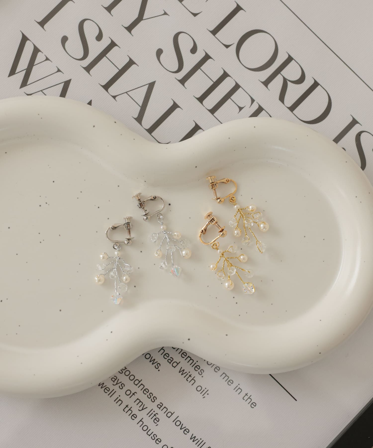 Other - パール ビーズ イヤリング レディース ドレス アクセサリー ゴールド シルバー ギフト 誕生日 プレゼント 結婚式 お呼ばれ オケージョン パーティー ブライダル かわいい シンプル 上品 カジュアル ワンポイント 大人 可愛い 女性 彼女 妻 嫁 haremode ハレモード 公式
