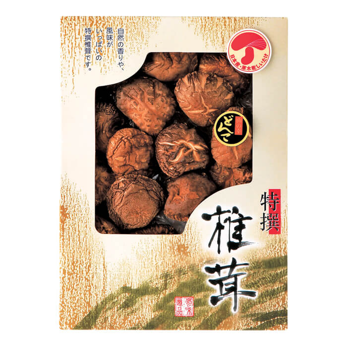 楽天ギフト専門店ハリカ九州産どんこ椎茸　AM5-120-1　人気商品 内祝 結婚祝い お歳暮 父の日 香典返し 敬老の日 七五三 孫 両親 自宅 プレゼント 御礼 成人式 御年賀 応援 プレゼント お誕生日 送料無料 干しシイタケ 自然の香りや風味がいっぱいの特撰椎茸