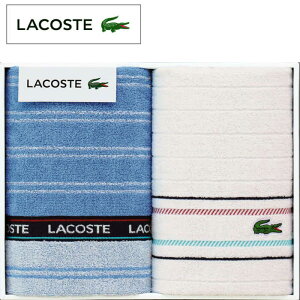 ラコステ スポーツタオル2P AM2-24-4 内祝 出快気祝い 結婚祝い お歳暮 父の日 香典返し 敬老の日 七五三 孫 両親 自宅 応援 プレゼント 御礼 成人式 御年賀 引越し 有名なテニスプレイヤーのルネ・ラコステが創業安売り 年賀状印刷 年賀状作成ソフト セール