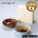 トチリカンナ ペア浅鉢(木箱入) SE5-153-3 テーブルウェア 内祝 快気祝い 結婚祝い 敬老の日 七五三 孫 両親 自宅 プレゼント お誕生日 父の日母...