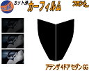 【送料無料】フロント (s) アテンザ 4ドア セダン GG カット済みカーフィルム 運転席 助手席 三角窓 左右セット スモークフィルム フロントドア 車種別...