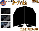 【送料無料】フロント (b) エリシオン プレステージ RR カット済みカーフィルム 運転席 助手席 三角窓 左右セット スモークフィルム フロントドア 車種別...