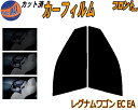 【送料無料】フロント (s) レグナムワゴン EC EA カット済みカーフィルム 運転席 助手席 三角窓 左右セット スモークフィルム フロントドア 車種別 5...