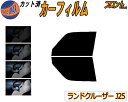 【送料無料】フロント (b) ランドクルーザー J25 カット済みカーフィルム 運転席 助手席 三角窓 左右セット スモークフィルム フロントドア 車種別 5%...