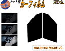 【送料無料】フロント (s) MINI クロスオーバー F60 カット済みカーフィルム 運転席 助手席 三角窓 左右セット スモークフィルム フロントドア 車種...