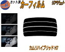 リアガラスのみ (s) カムリハイブリッド H7 カット済みカーフィルム カット済スモーク スモークフィルム リアゲート窓 5% 15% 26% 成形 フイルム...