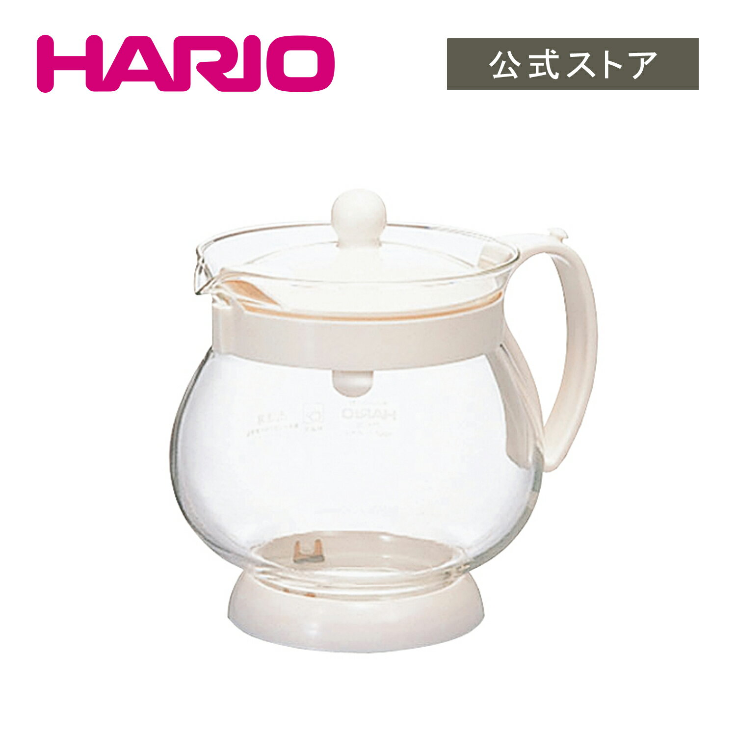 ジャンピングリーフP・500　HARIO ハリオ ティーポット 茶器 かわいい おしゃれ 紅茶