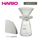 【公式ショップ】HARIO 茶茶ドリッパー・ブーケ サーバーセット　HARIO ハリオ 公式 茶器 お茶 ドリッパー お茶用ドリッパー ブーケ かわいい おしゃれ