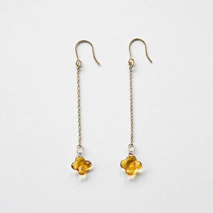 【公式ショップ】HARIO　Lampwork Factory　イイダ傘店 キンモクセイ アンバー ニッケルフリーのサムネイル