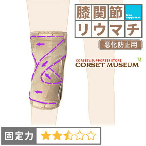 【膝関節リウマチ】《悪化防止用》膝サポーター｜ファンクションニーOA