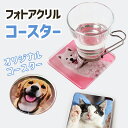 アクリルコースターお好きなお写真で作れる オリジナル アクリルバッジ 子供 愛犬 うちの子グッズ プレゼント ギフト孫 写真 プリント オリジナルグッズ オーナ...