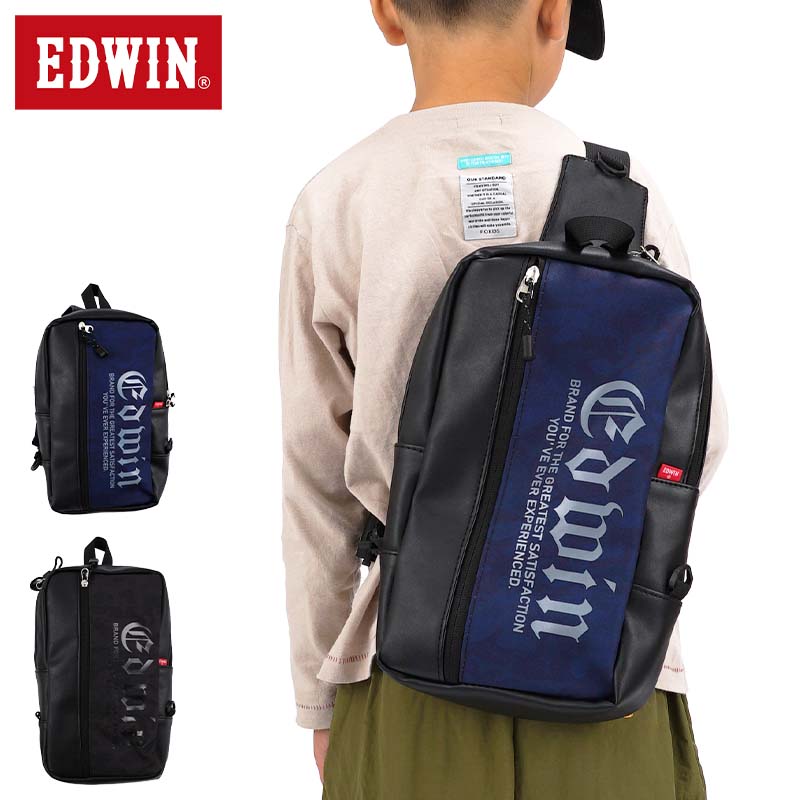EDWIN エドウィン ボディバッグ ショルダーバッグ 斜めがけバッグ 肩掛けバッグ サブバッグ ワンショル..