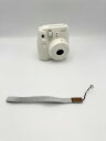 中古 富士フイルム(FUJIFILM) インスタントカメラ チェキ instax mini 8 ホワイト INS MINI 8 WHITE N