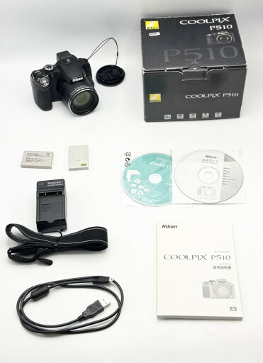 中古 Nikon デジタルカメラ COOLPIX (クールピクス) P510 ブラック P510BK 中古 Nikon デジタルカメラ COOLPIX (クールピクス) P510 ブラック P510BK