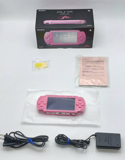 中古 PSP「プレイステーション・ポータブル」 ピンク (PSP-1000PK) 中古 PSP「プレイステーション・ポータブル」 ピンク (PSP-1000PK)