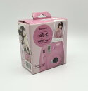 中古 FUJIFILM インスタントカメラ チェキ instax mini8プラス ストロベリー INS MINI 8P STRAWBERRY