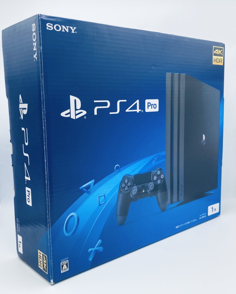 中古 PlayStation 4 Pro ジェット・ブラック 1TB (CUH-7200BB01)