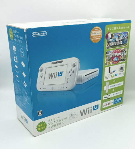 中古 Wii U すぐに遊べるファミリープレミアムセット+Wii Fit U(シロ) 中古 Wii U すぐに遊べるファミリープレミアムセット+Wii Fit U(シロ)