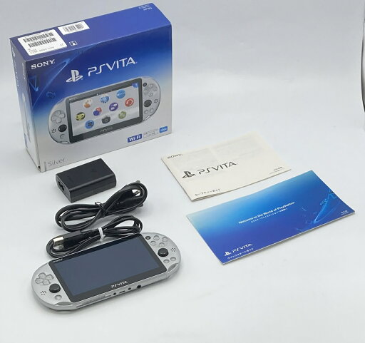 中古 PlayStation Vita Wi-Fiモデル シルバー (PCH-2000ZA25) 中古 PlayStation Vita Wi-Fiモデル シルバー (PCH-2000ZA25)
