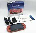中古 PlayStation Vita Wi-Fiモデル メタリック・レッド (PCH-2000ZA26)