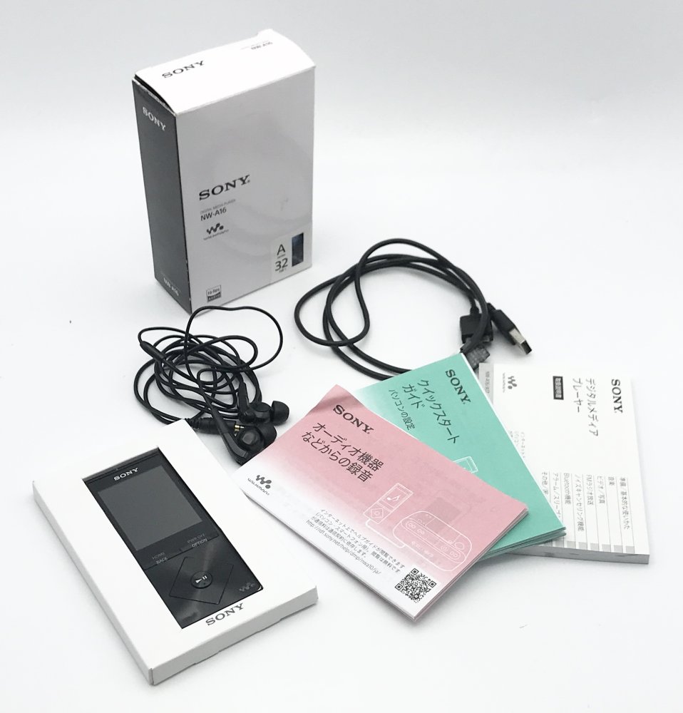中古 ソニー(SONY) ウォークマン Sシリーズ 16GB NW-S315 : MP3プレーヤー ブラック NW-S315 B