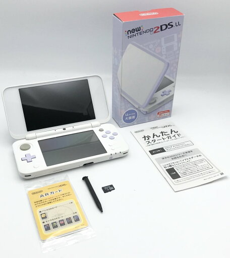 中古 Newニンテンドー2DS LL ホワイト×ラベンダー 中古 Newニンテンドー2DS LL ホワイト×ラベンダー