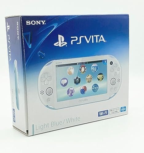 中古 PlayStation Vita Wi-Fiモデル ライトブルー/ホワイト (PCH-2000ZA14)
