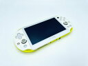 中古 PlayStation Vita Wi-Fiモデル ライムグリーン/ホワイト (PCH-2000ZA13)
