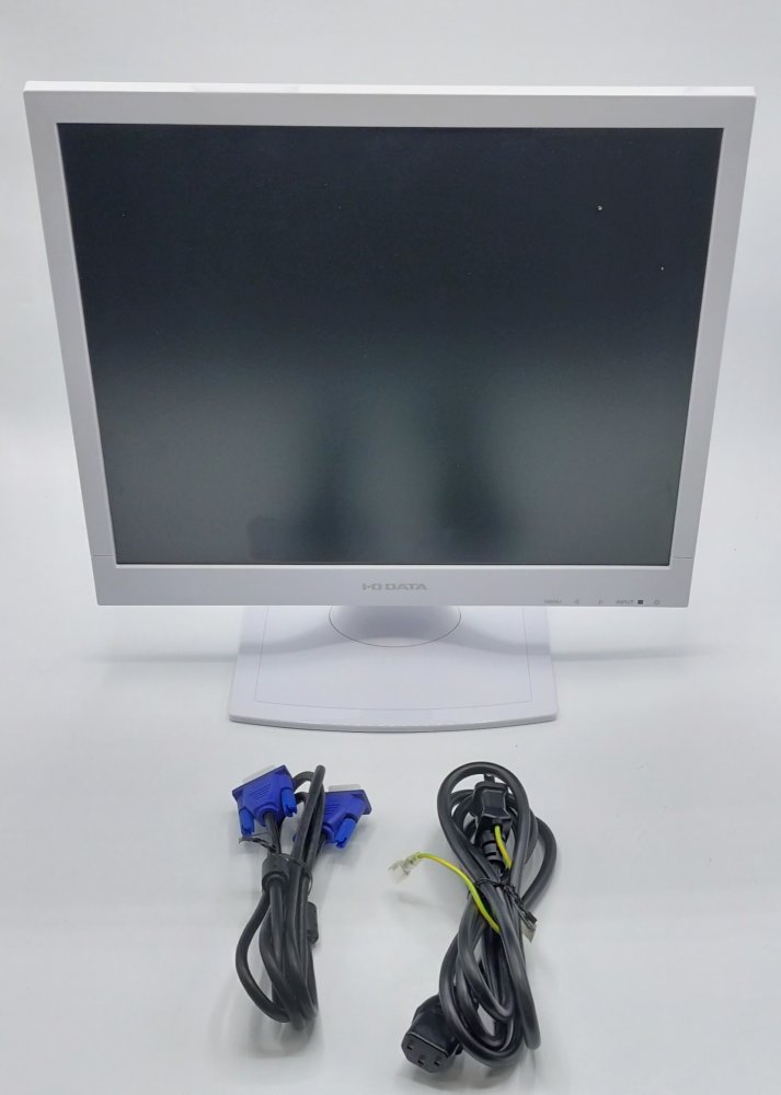 中古 I-O DATA 17型スクエア液晶 ブルーライト低減機能付きLEDバックライト採用 白 LCD-AD172SEW