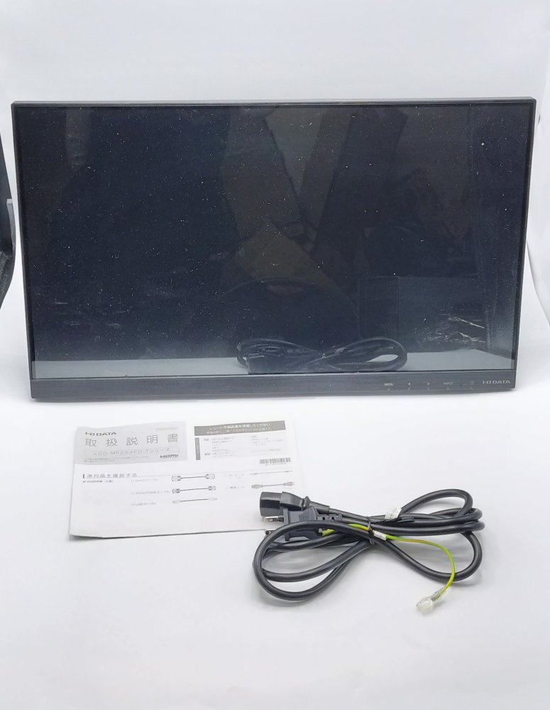 中古 I-O DATA 10点マルチタッチ21.5型ワイド液晶ディスプレイ LCD-MF224FDB-T